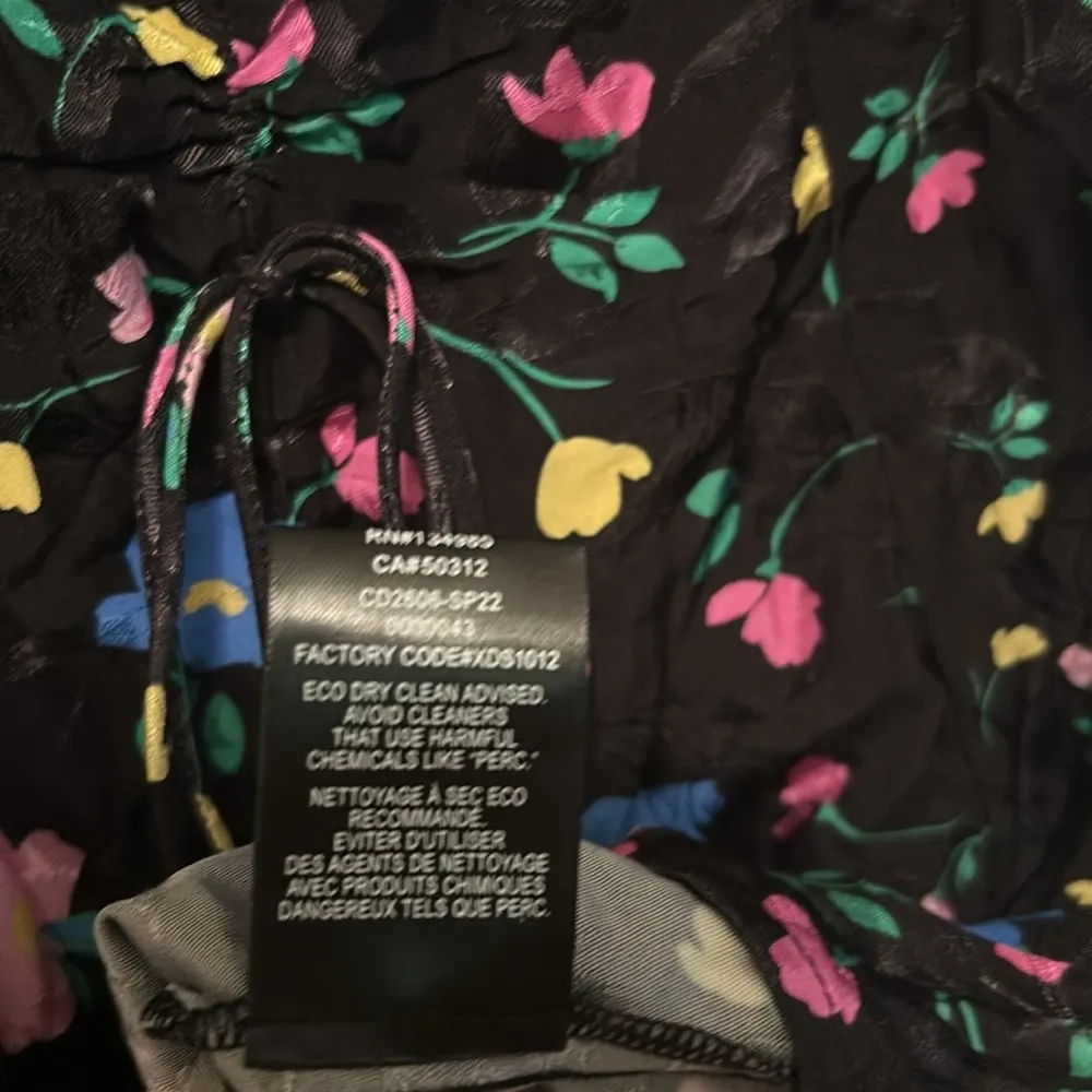 Lexy Long Sleeve Floral Mini Dress Size Medium NEW - Image 10