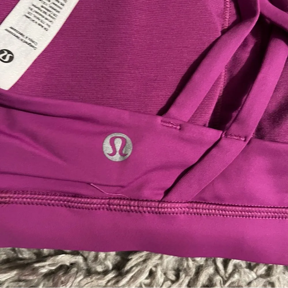 Lululemon energy bra size 6 vivid plum - Image 4
