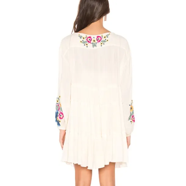 Spell On You Embroidered Keyhole Dress - Image 6