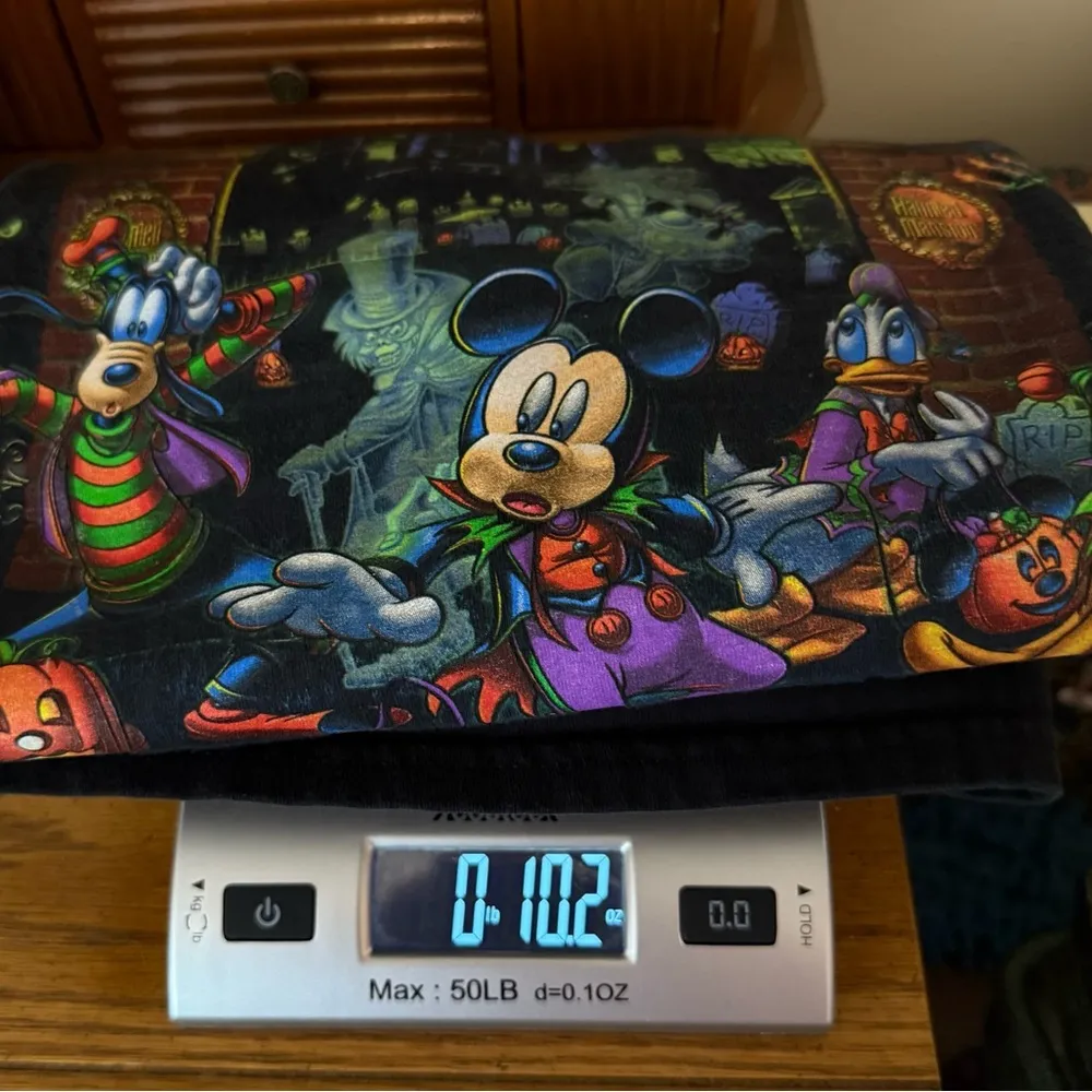 Walt Disney World Halloween 2014 Cotton T Shirt Black Size 2XL Unisex Adult - Image 8