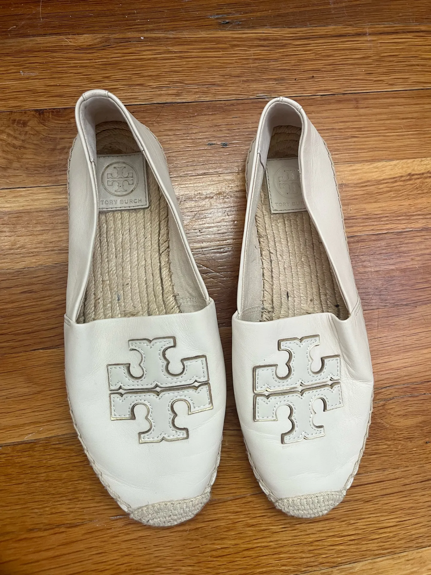 Tory Burch  Ines espadrille new cream and gold 9.5 - Image 3