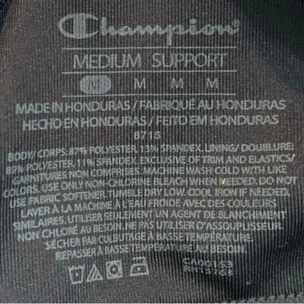 Champion Floral Sports bra Sz. M - Image 3