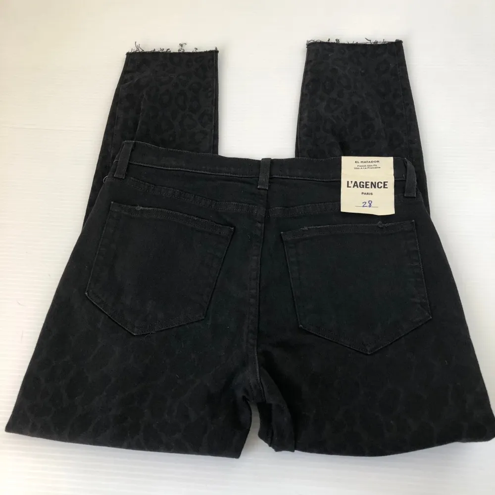 L’ Agence NWT El Matador French Slim Crop Jeans 28 - Image 4