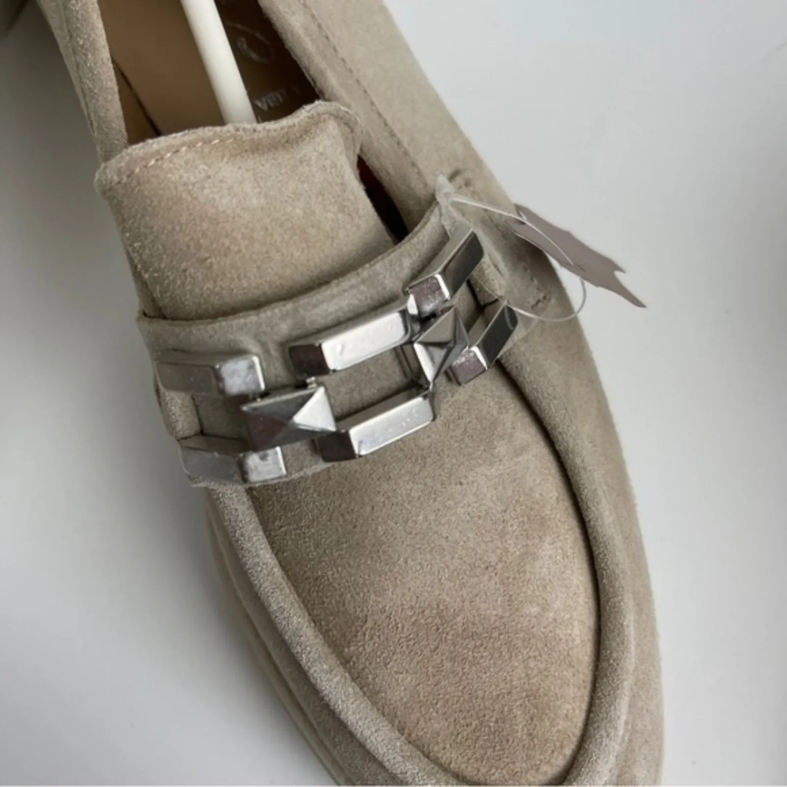 GEMS Tan Chain Lug Sole Loafers/Flats NWT Comfort Footbed 9.5 - Image 7