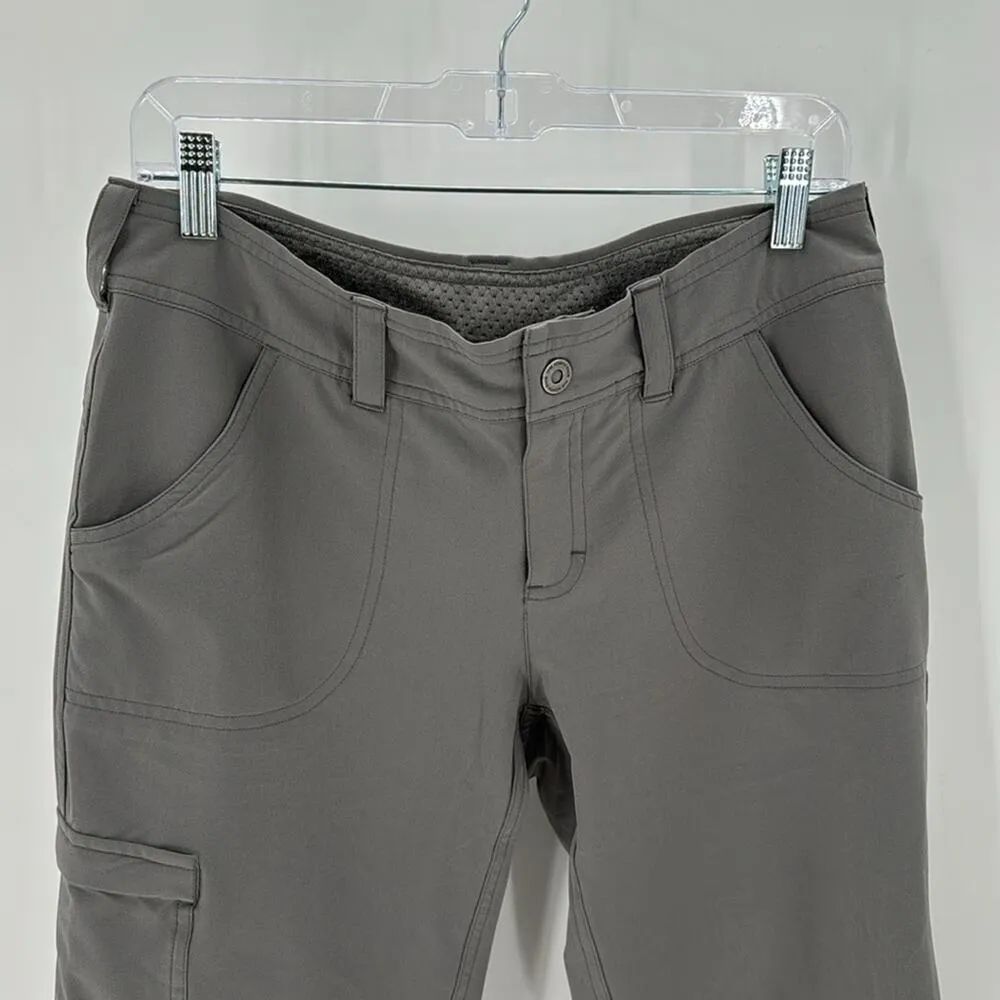 The North Face Gray Cargo Crop Capri Pants gorpcore hiking outdoor travel size 6 - Image 3