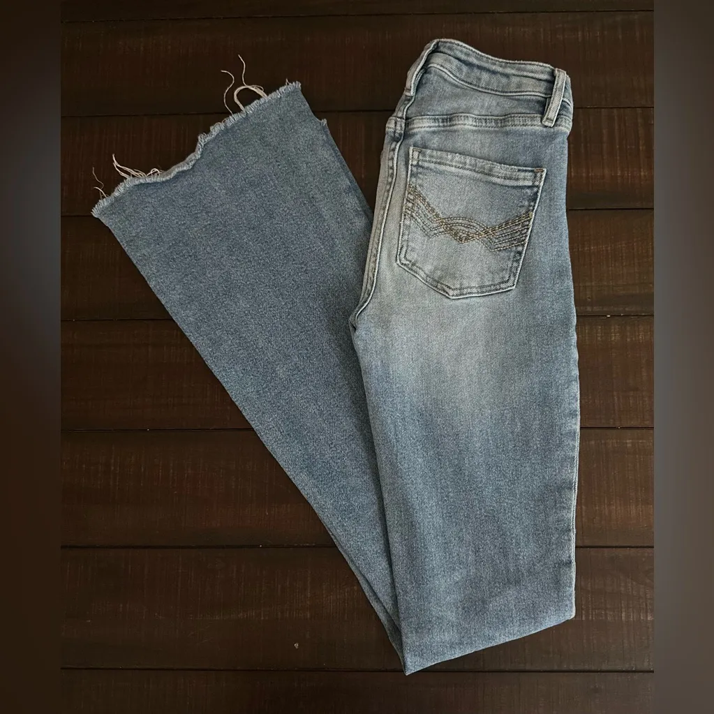 IDYLWIND Miranda Lambert Light Wash Distressed Bootcut Jeans - Image 2