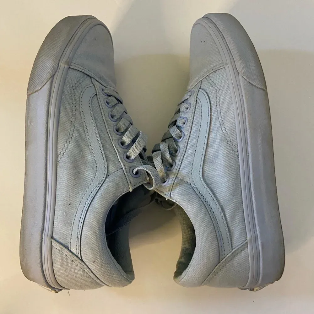 Vans Light Blue Skate Shoes Size 8.5​​ - Image 3