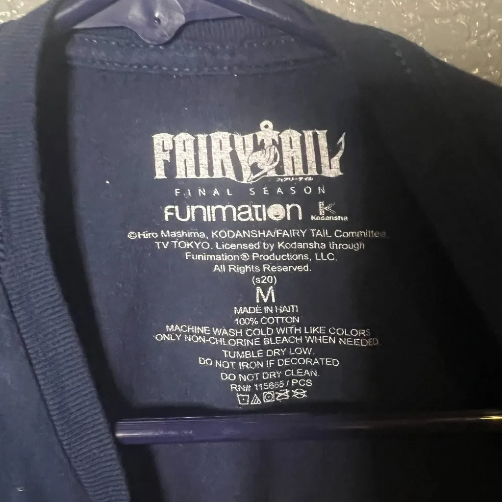 Team Natsu Fairy Tail Japanese Anime Character Panel T - Image 2