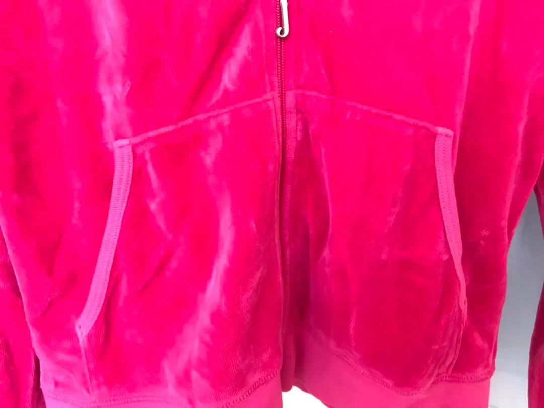 Juicy Couture Velour Zip Up Jacket - Image 4