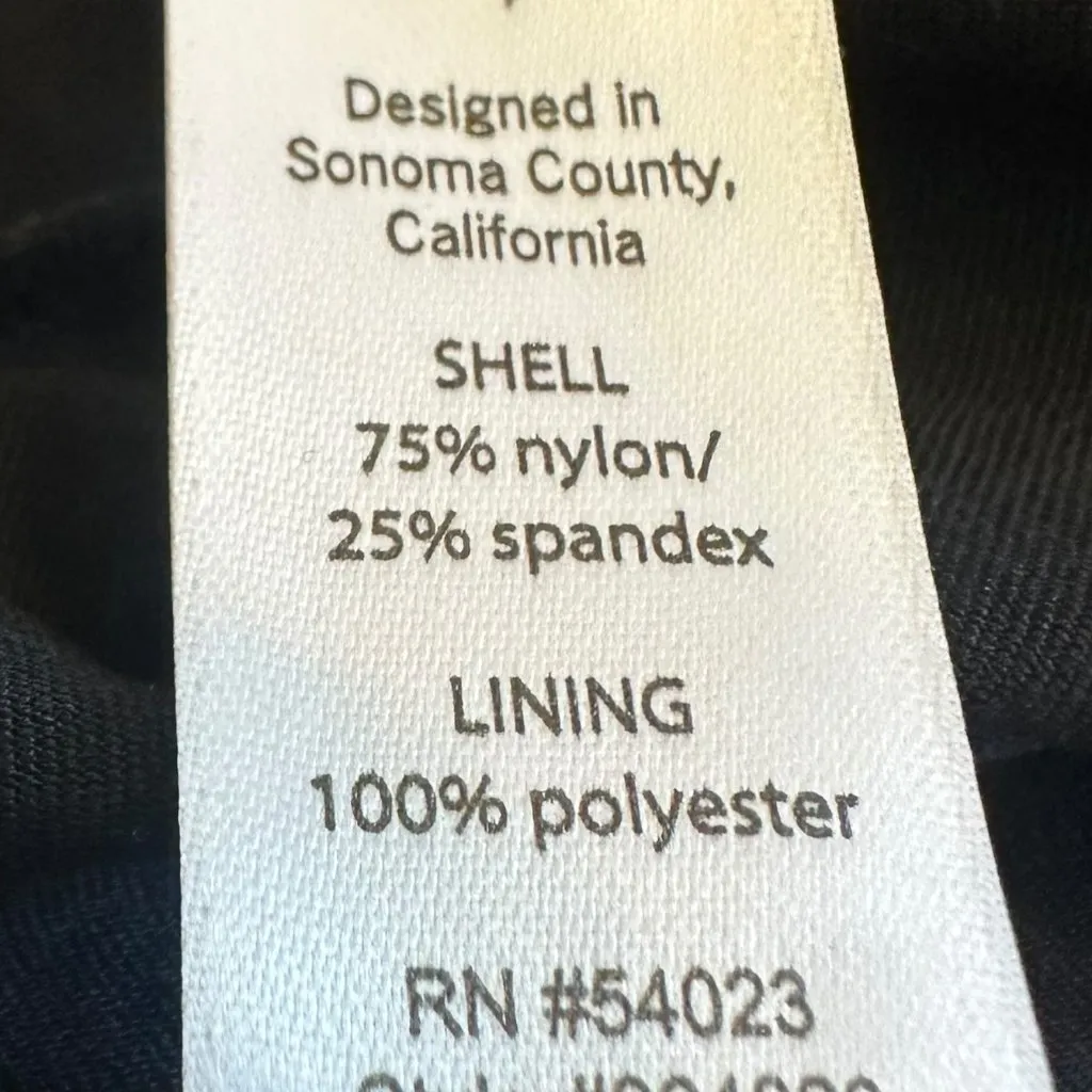 Athleta Ariel One Piece Swimsuit Rash Guard Long Sleeve Black Stretch Sz XS NWT - Image 12