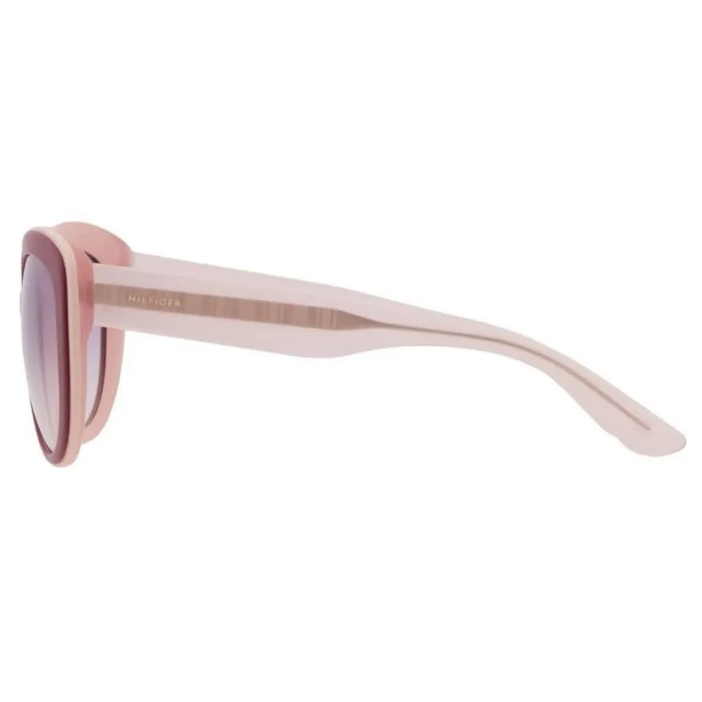 New Authentic Tommy Hilfiger Pink Cat Eye Ladies Sunglasses TH 1354/S 0K1C/PG 55 - Image 3