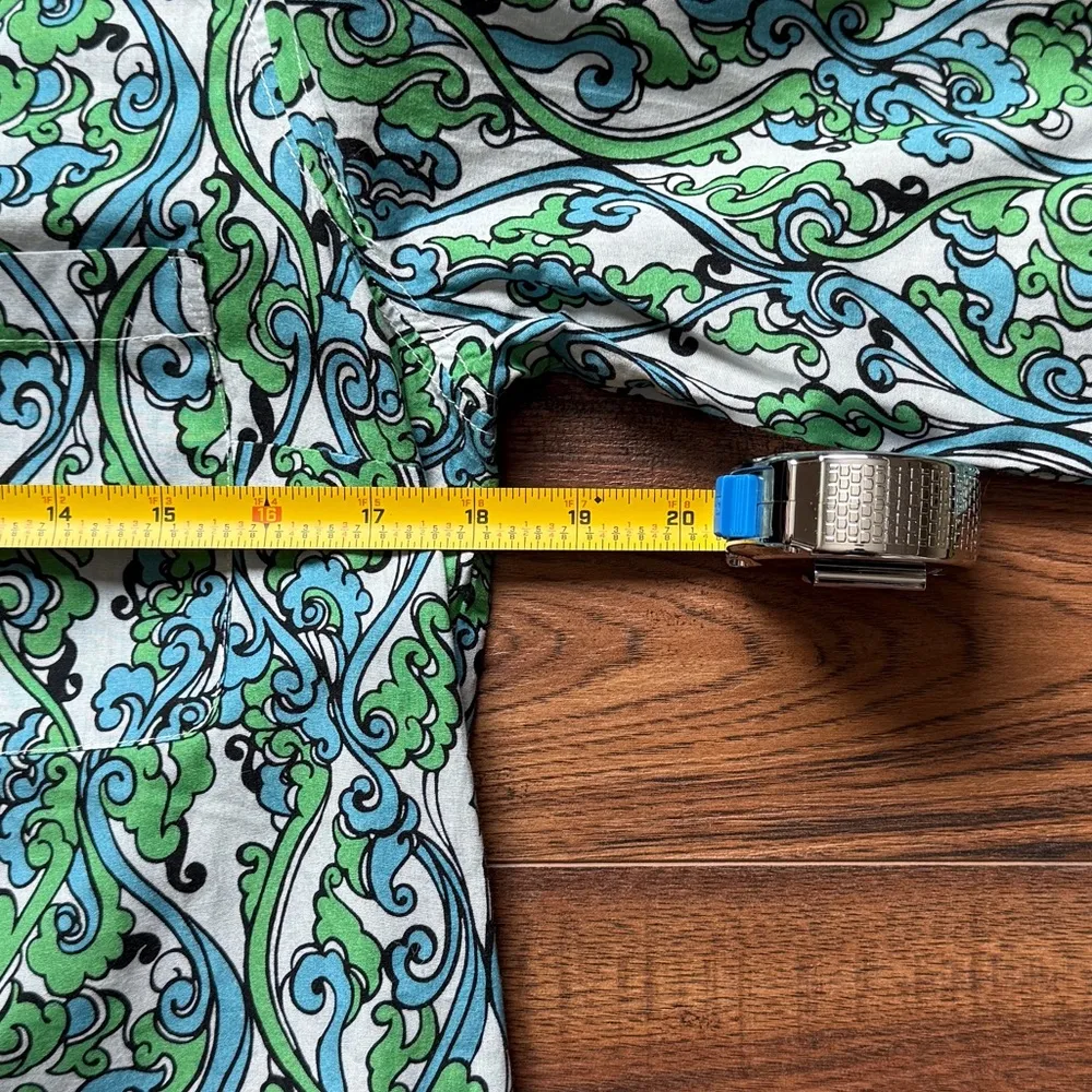 Anthropologie Maeve Paisley Print Button Down Long Sleeve Blouse Size Small NWOT - Image 8