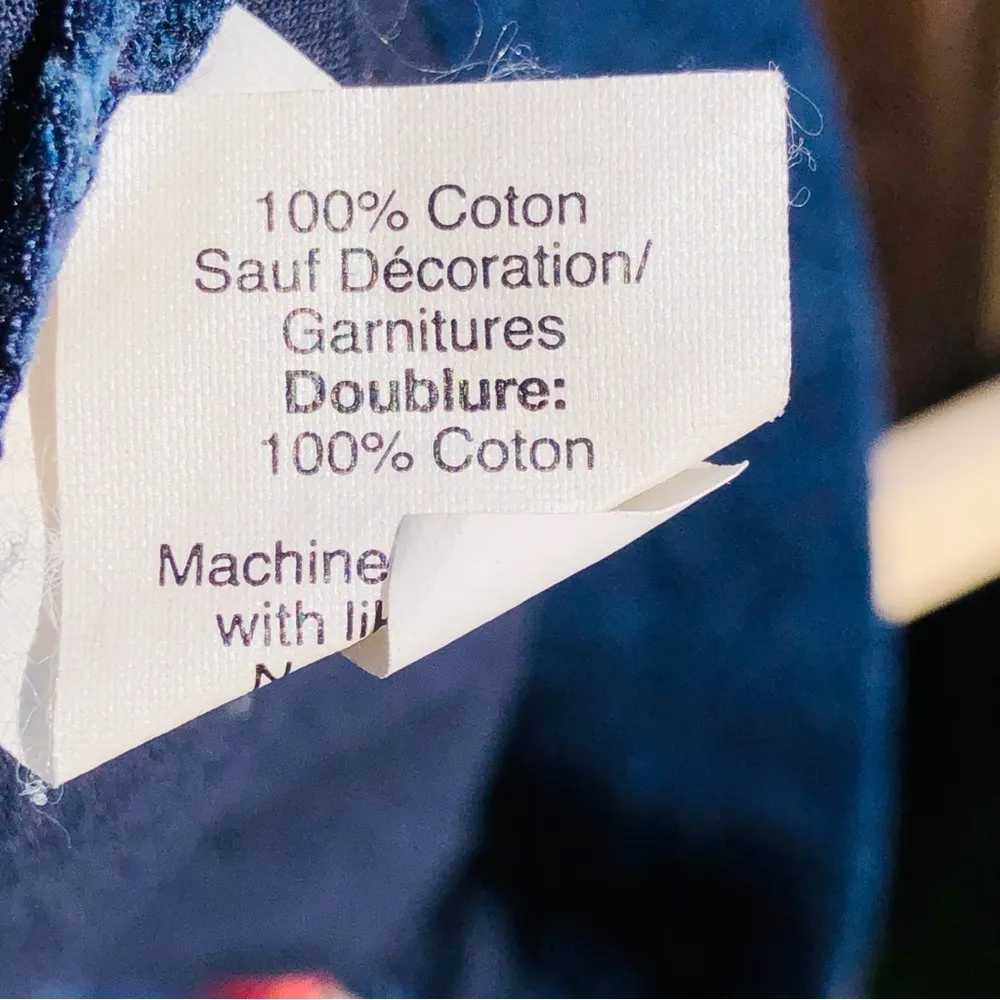 Madewell Isadora Embroidery Easy Dress M Blue - Image 9