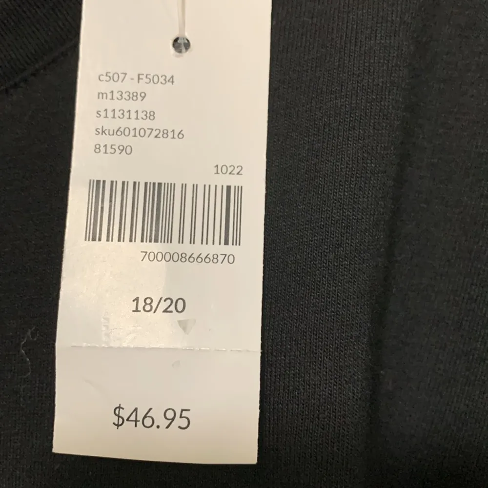 Lane Bryant Cheers black w/rhinestone shirt plus size 18/20 NWT - Image 3