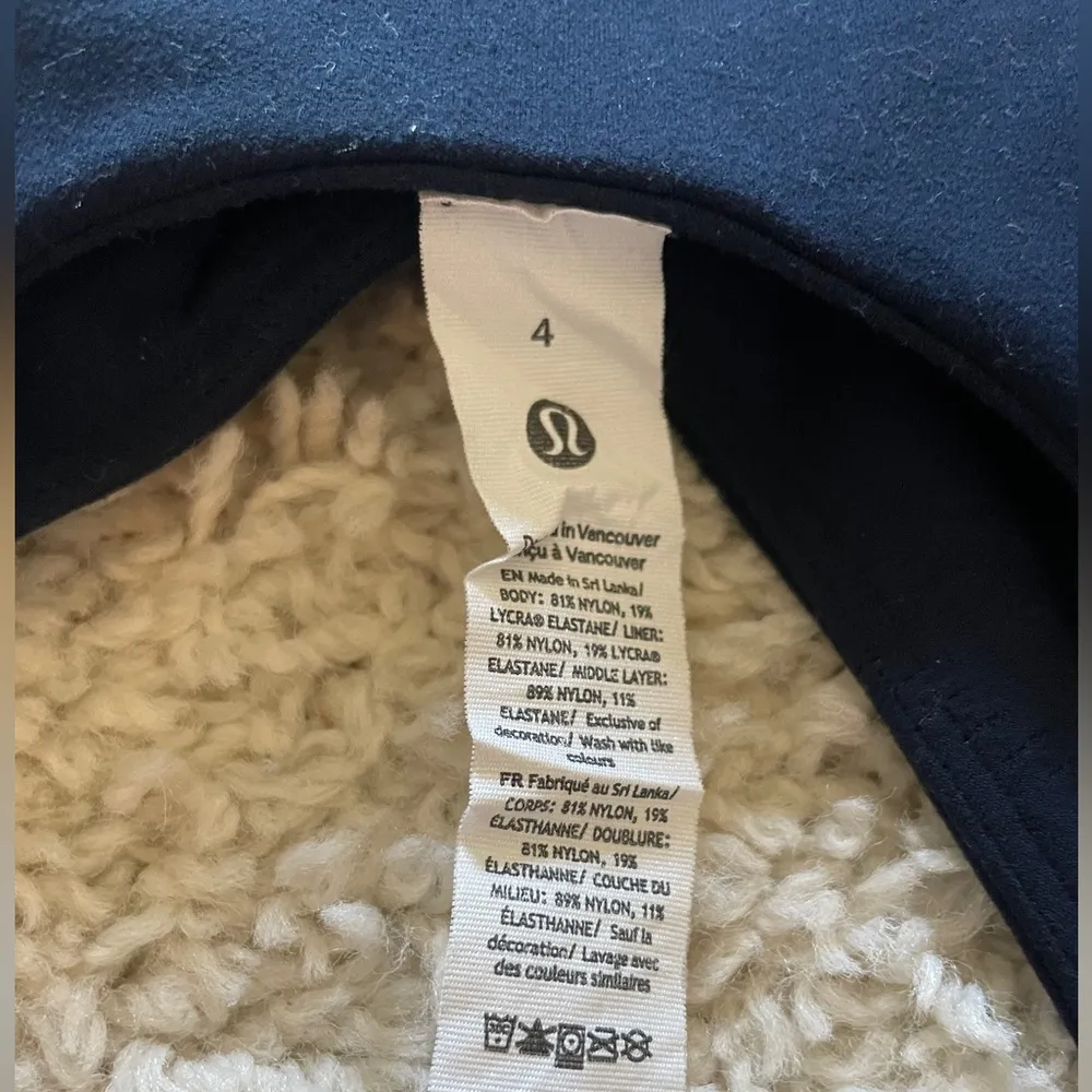 Lulu lemon Navy align tank - Image 3