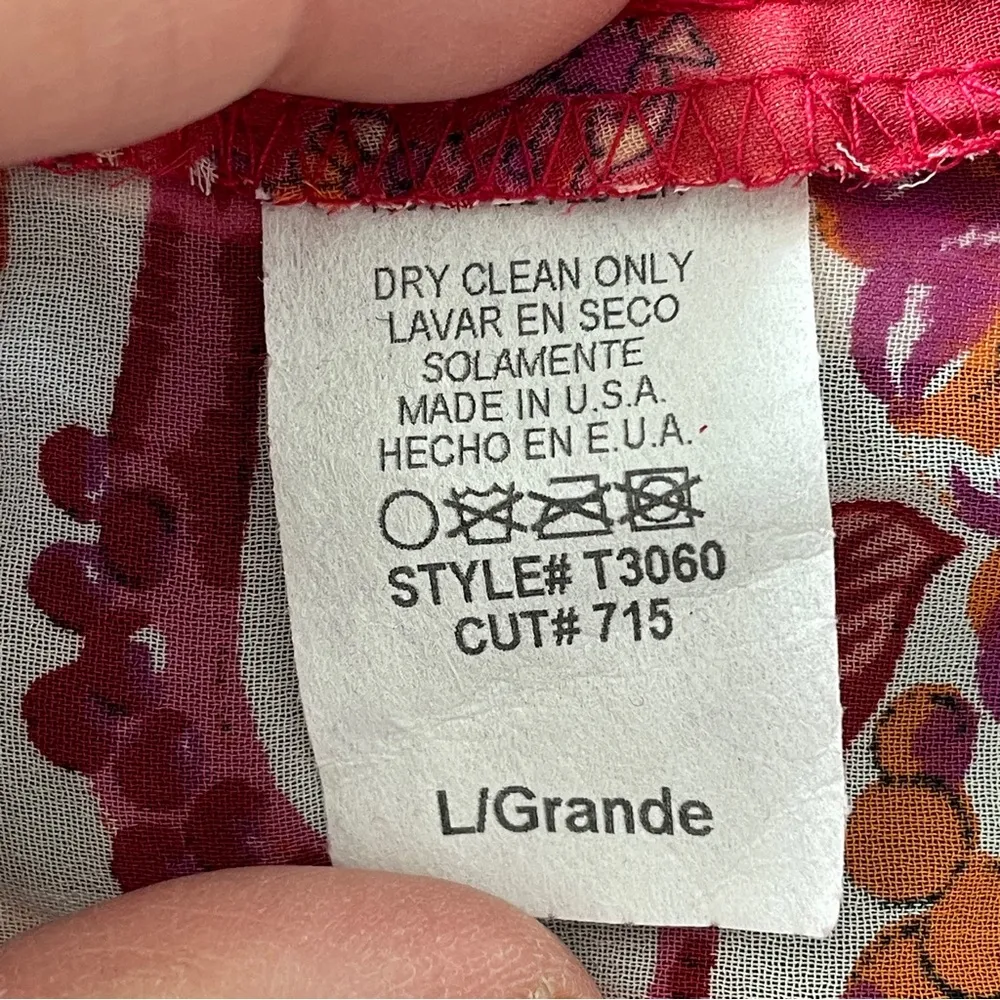 Forever 21 Tank Top (NWT) patchwork bright womens Pink (large) boho hippie gypsy - Image 6