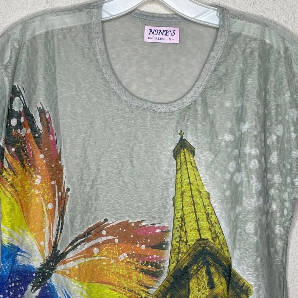 Nines Eiffel Tower Shirt - Image 2