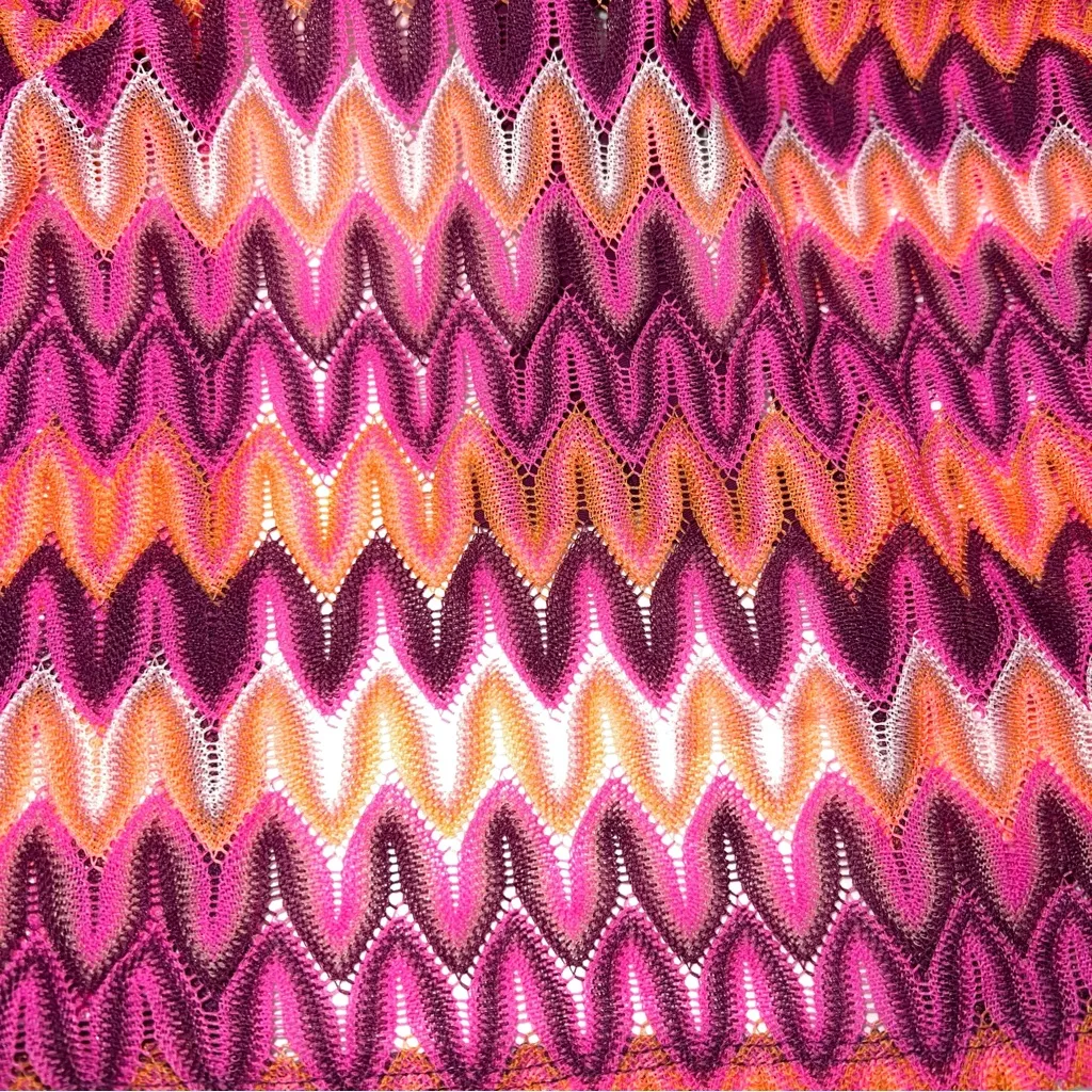 Hula Honey Zigzag Bikini in Pink and Purple - Image 5