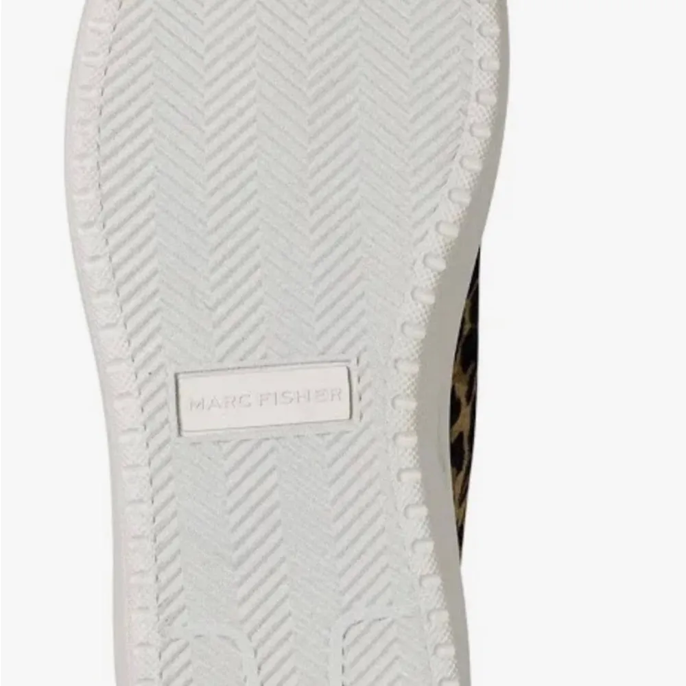 MARC FISHER Fellow Womens Red Black Check Laced Up Ankle Sneaker Size 6 … - Image 3