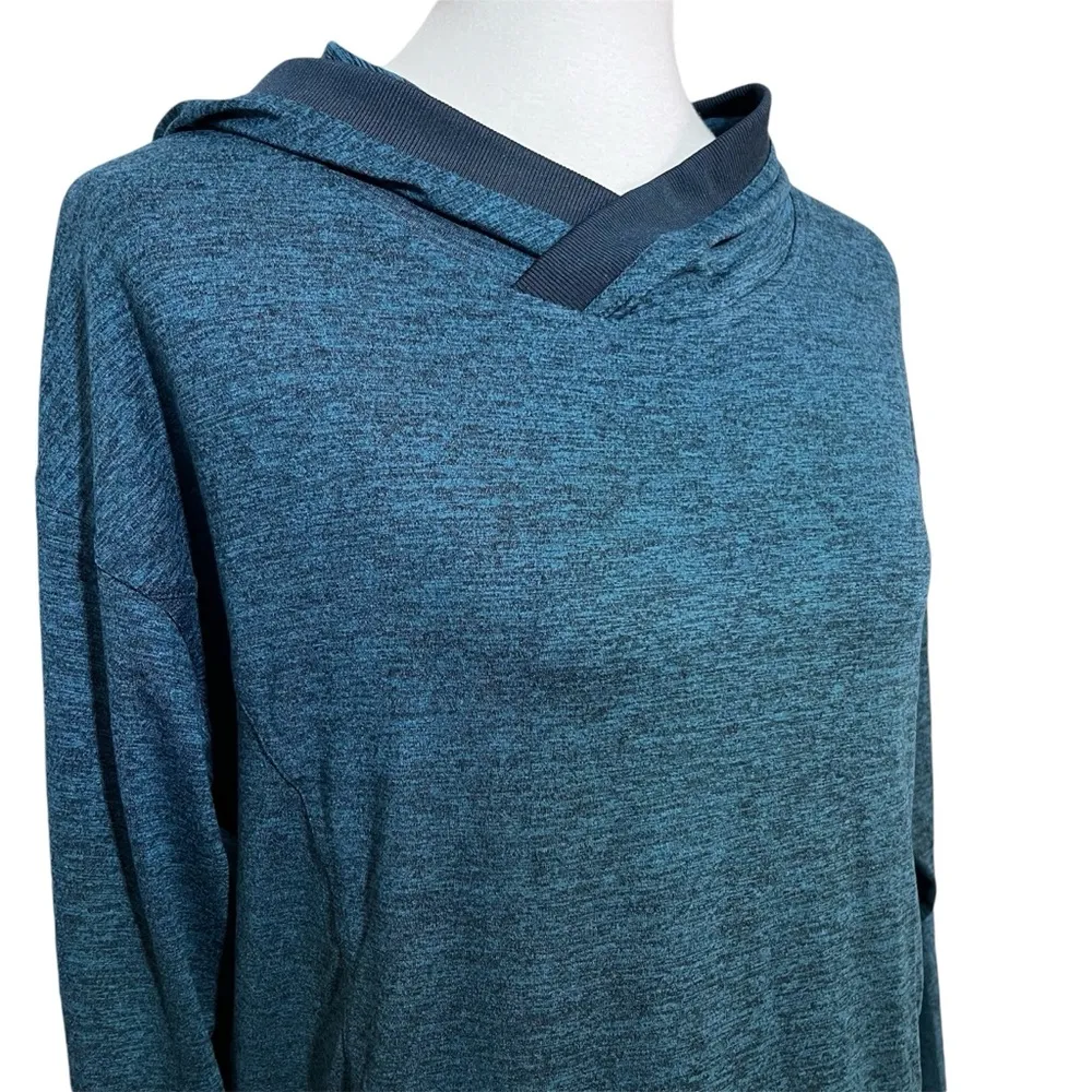 Mondetta Blue Long Sleeve Hoodie - Image 4
