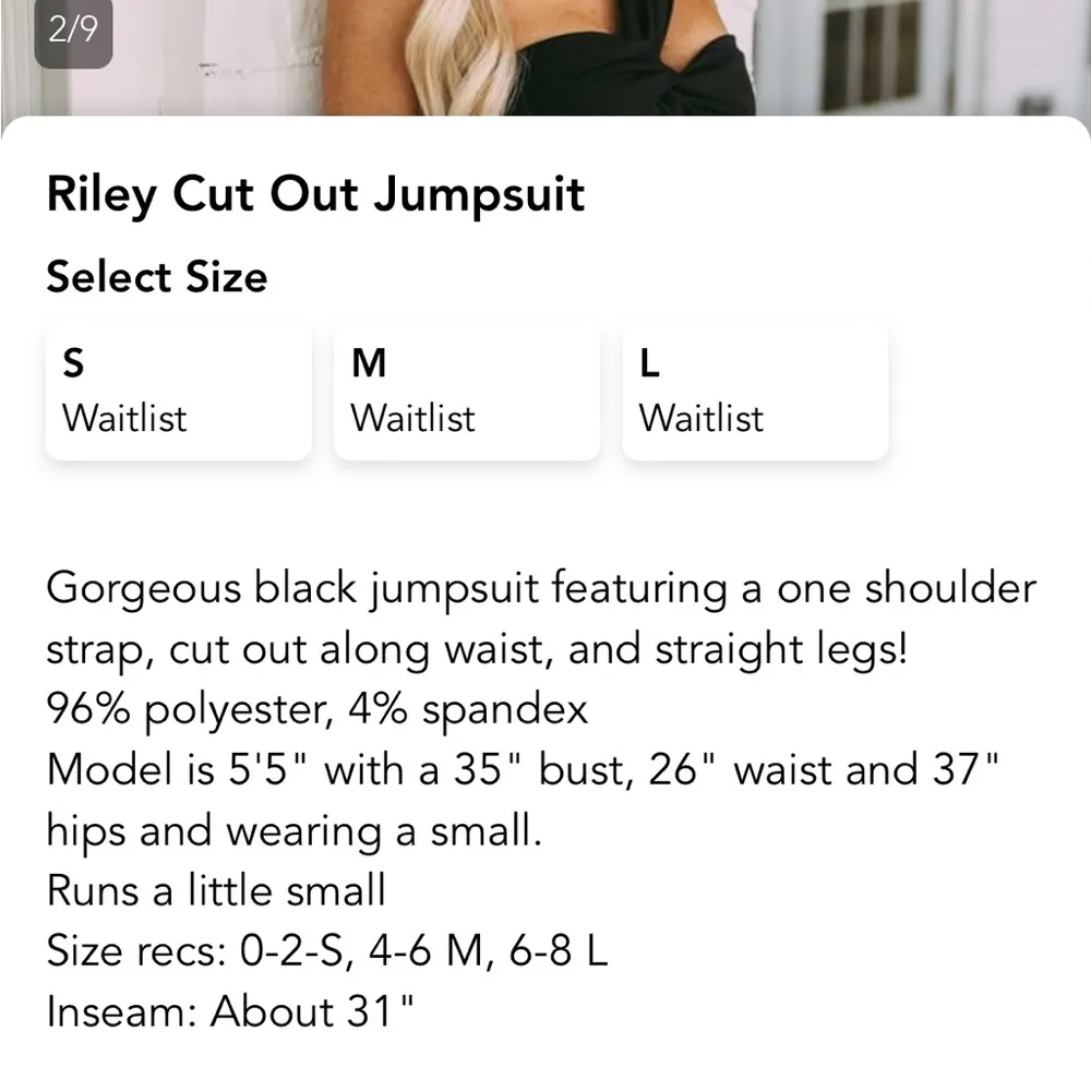 riley cut out jumpsuit - Image 7