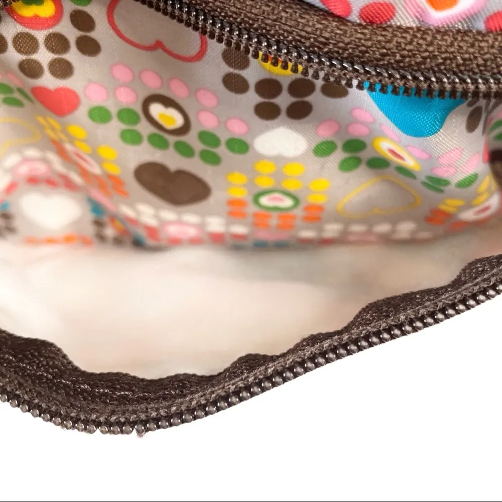 ❤︎ Iconic Ripstop Crossbody Bag Handbag ❤︎ Colorful Heart Dot Print - Image 7