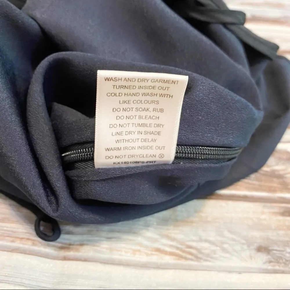 Keepsake Botanical Navy Floral Playsuit Romper Sz Small - Image 15