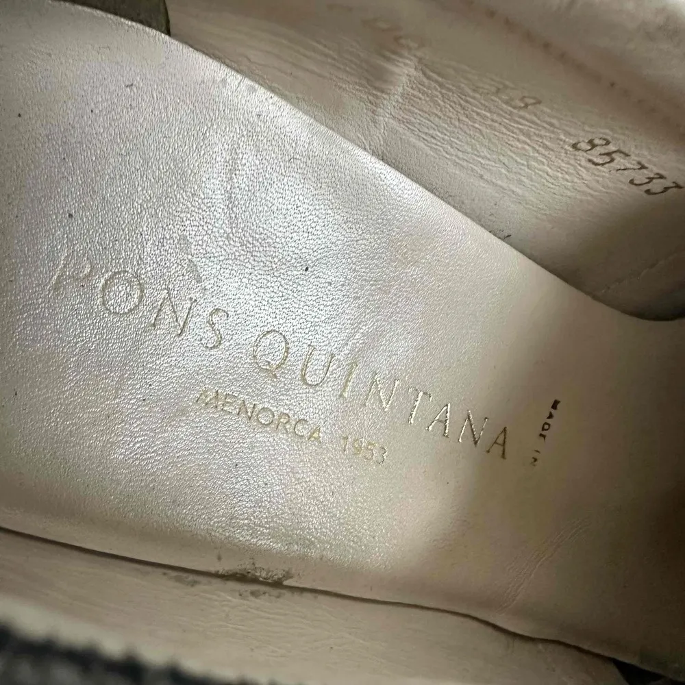 Pons Quintana Pewter Woven Slip - Image 4