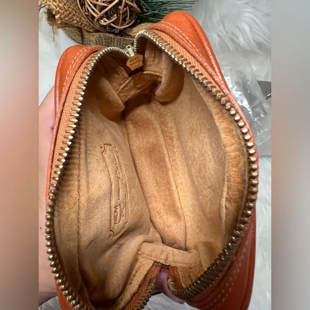 MCM Visetos Crossbody Bum Bag Zippy Pouch Make Up Coin Cosmetic mini bag - Image 12