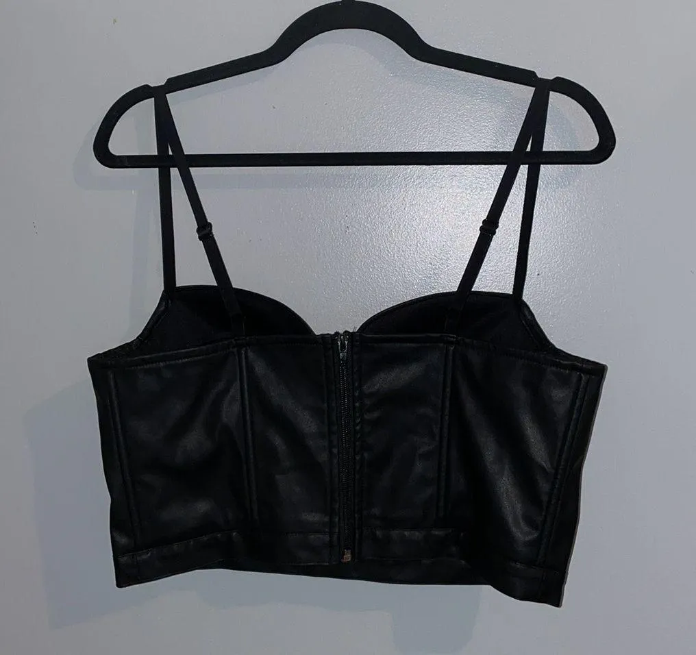 Rue 21 Black Corset Top - Image 2