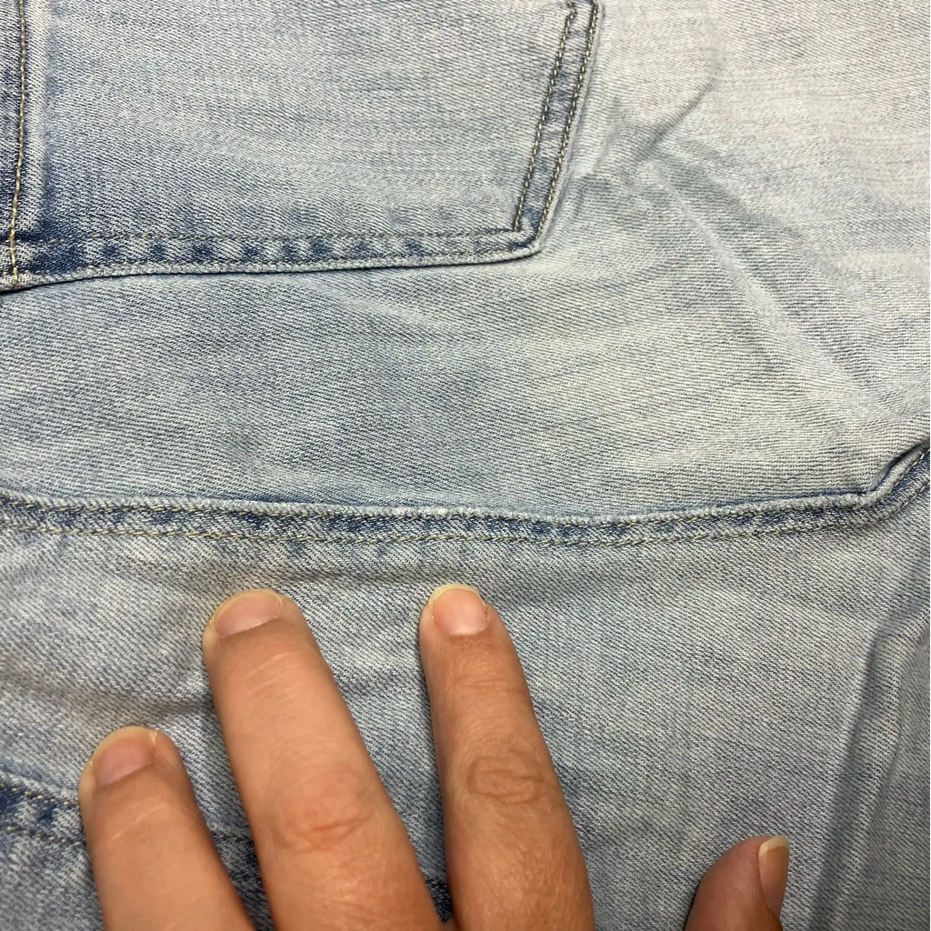 Chico so slimming girlfriend slim leg ankle jeans light wash women’s size‎ 12 - Image 6