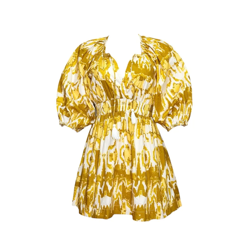 CLEOBELLA Aubrey Mini Dress, Watercolor Ikat, XS - Image 14