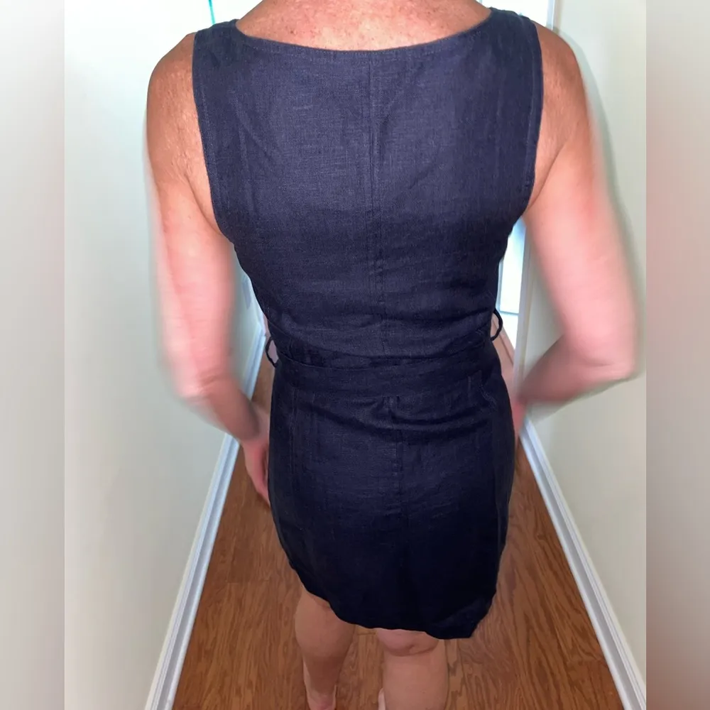 navy blue zip dress - Image 2