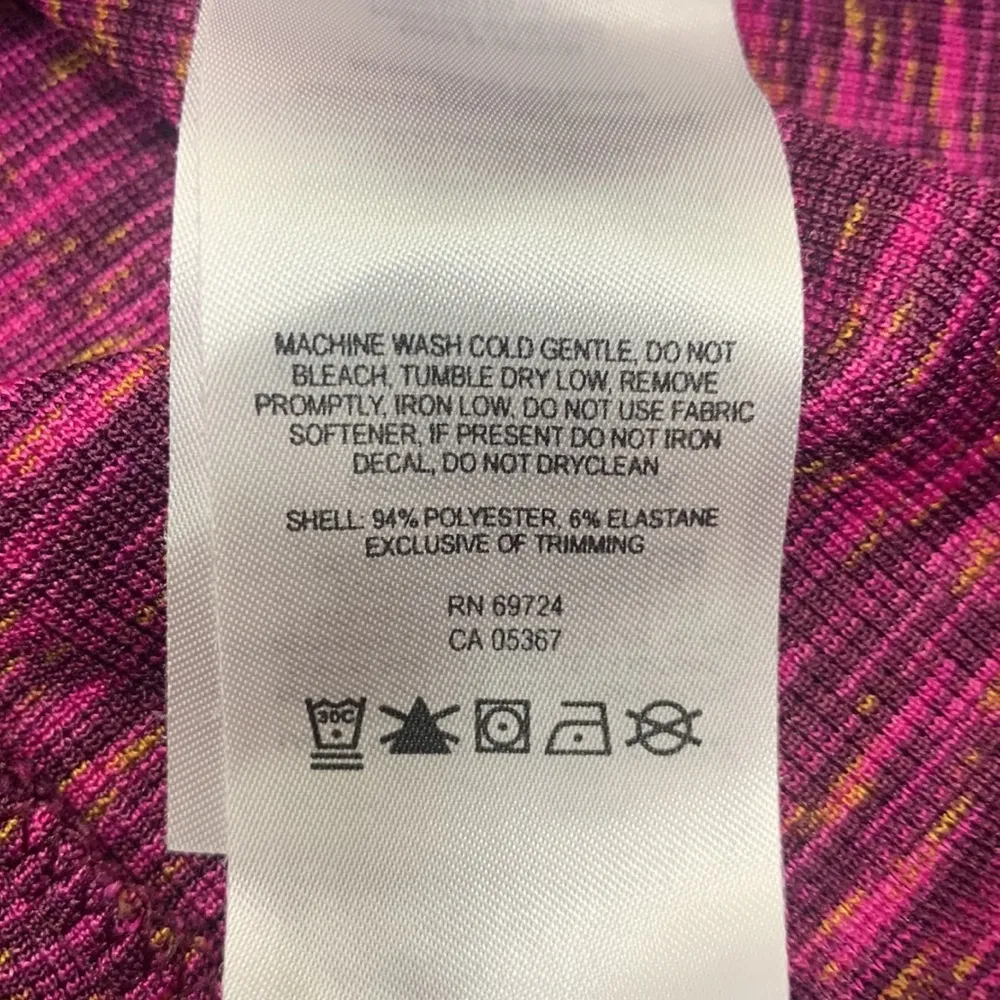 Outerspaced III Plum Quarter Zip Long Sleeve Pullover Size XL - Image 11