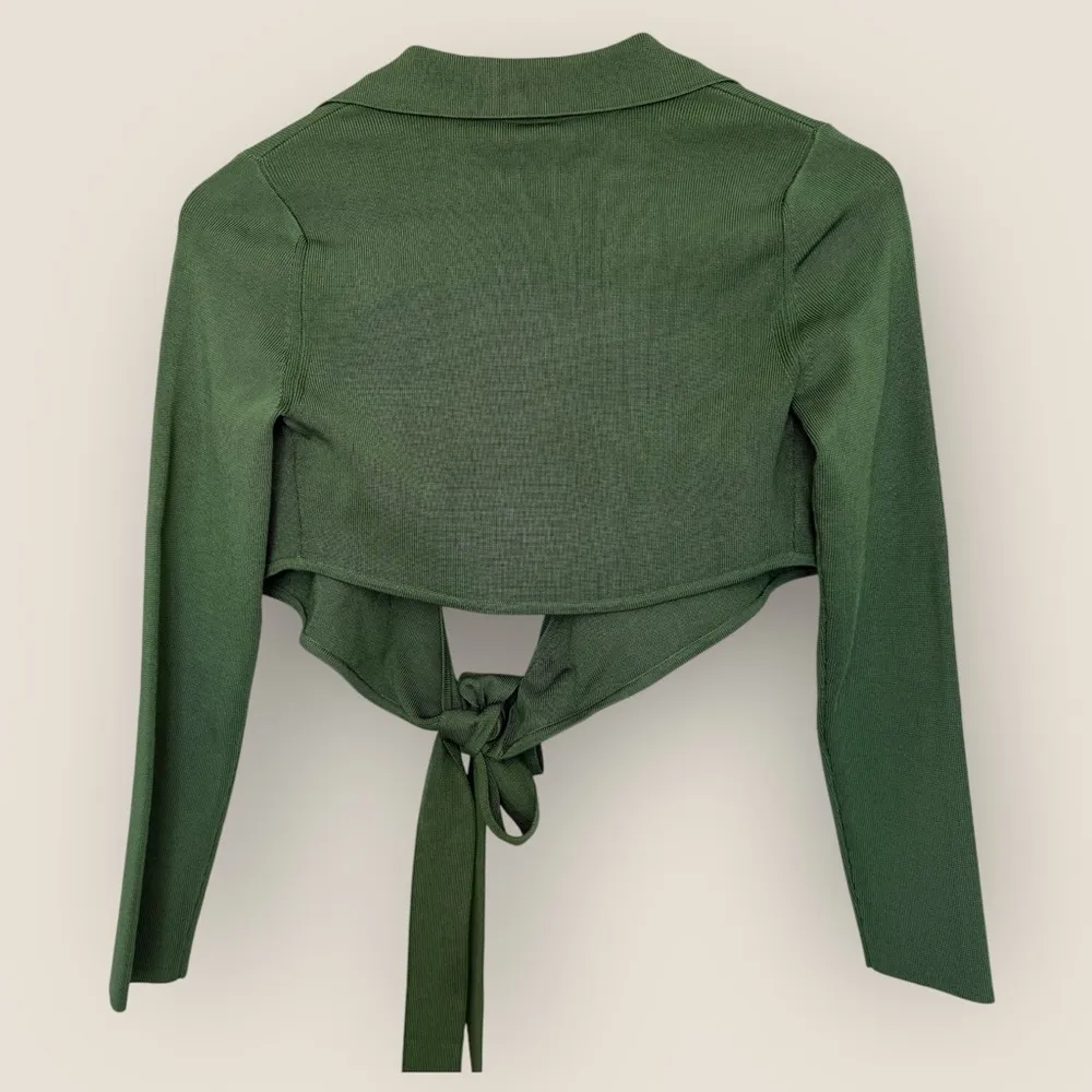Cult Gaia | Tory Knit Top | Size S | Basil - Image 8