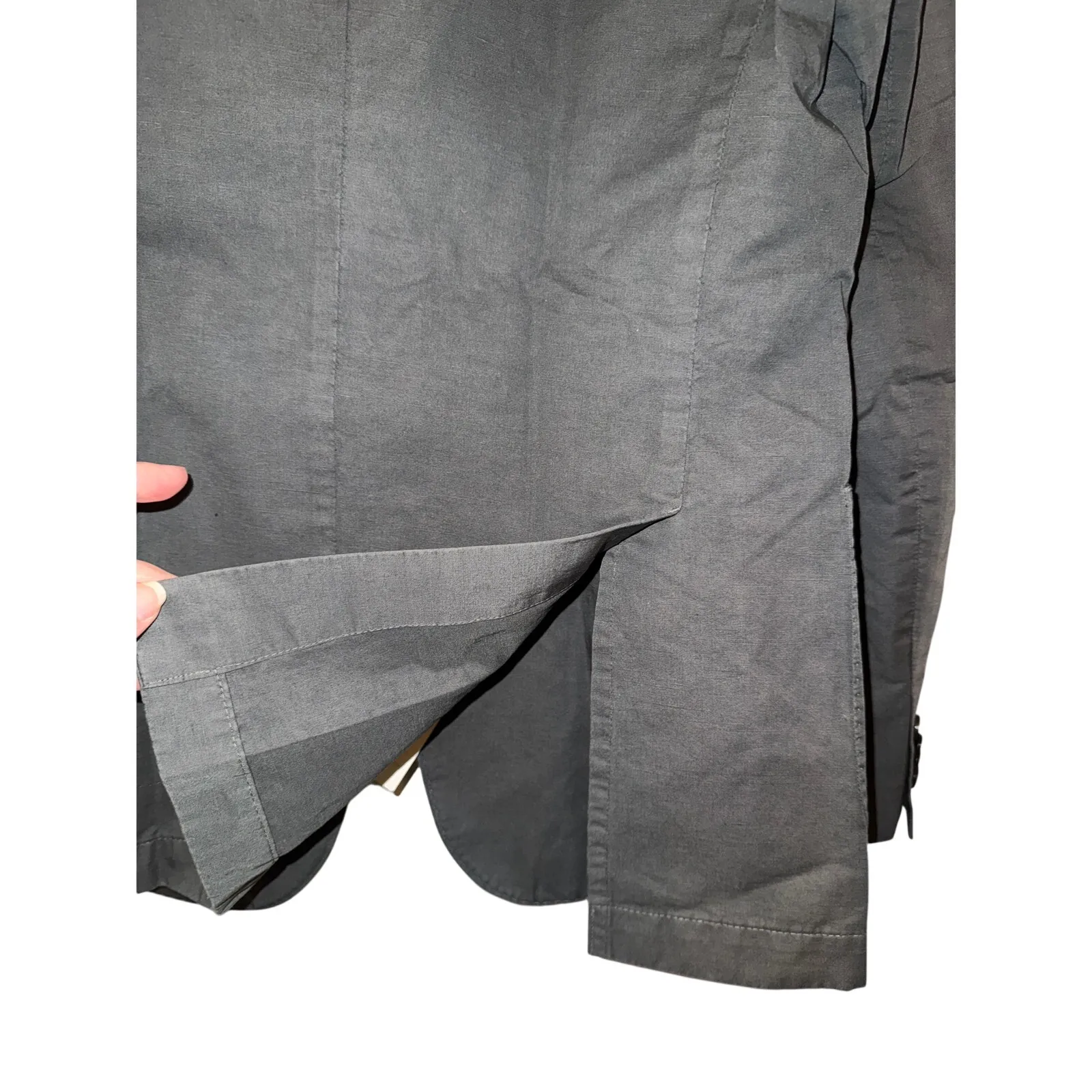 OFFICINE GENERALE Lady Vanessa Jacket
French Size 40 / US Size 8 New MSRP $742 Gray - Image 9