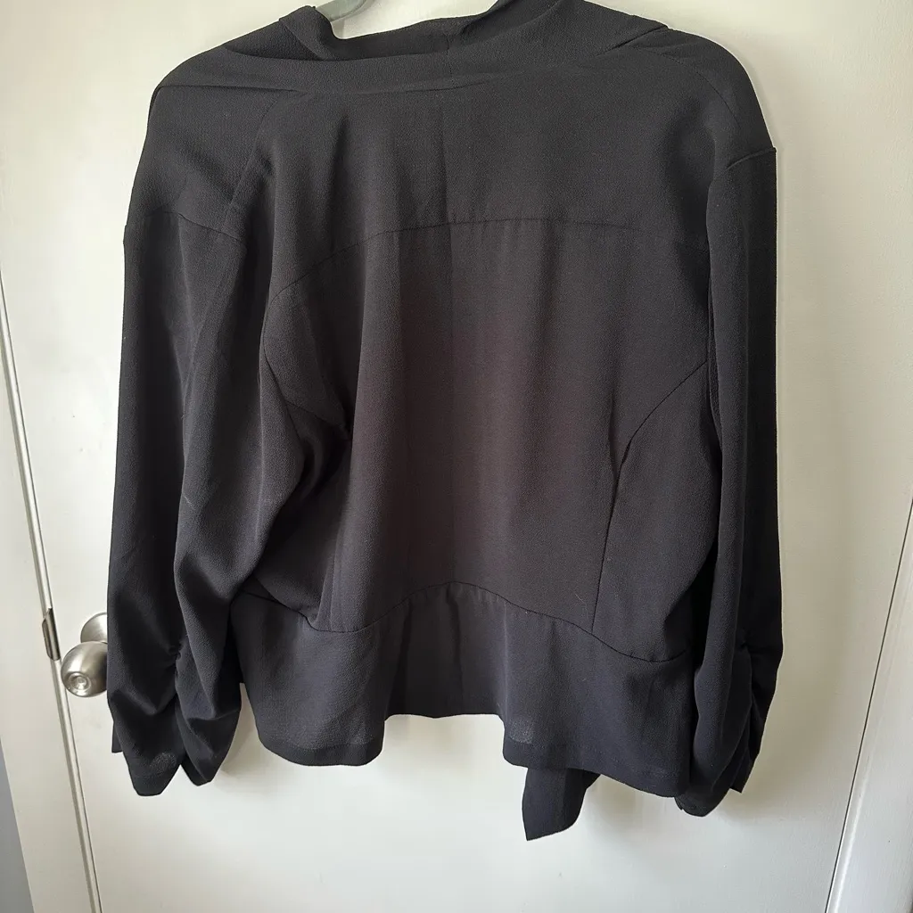 Maurices Black Draped Blazer - Image 2
