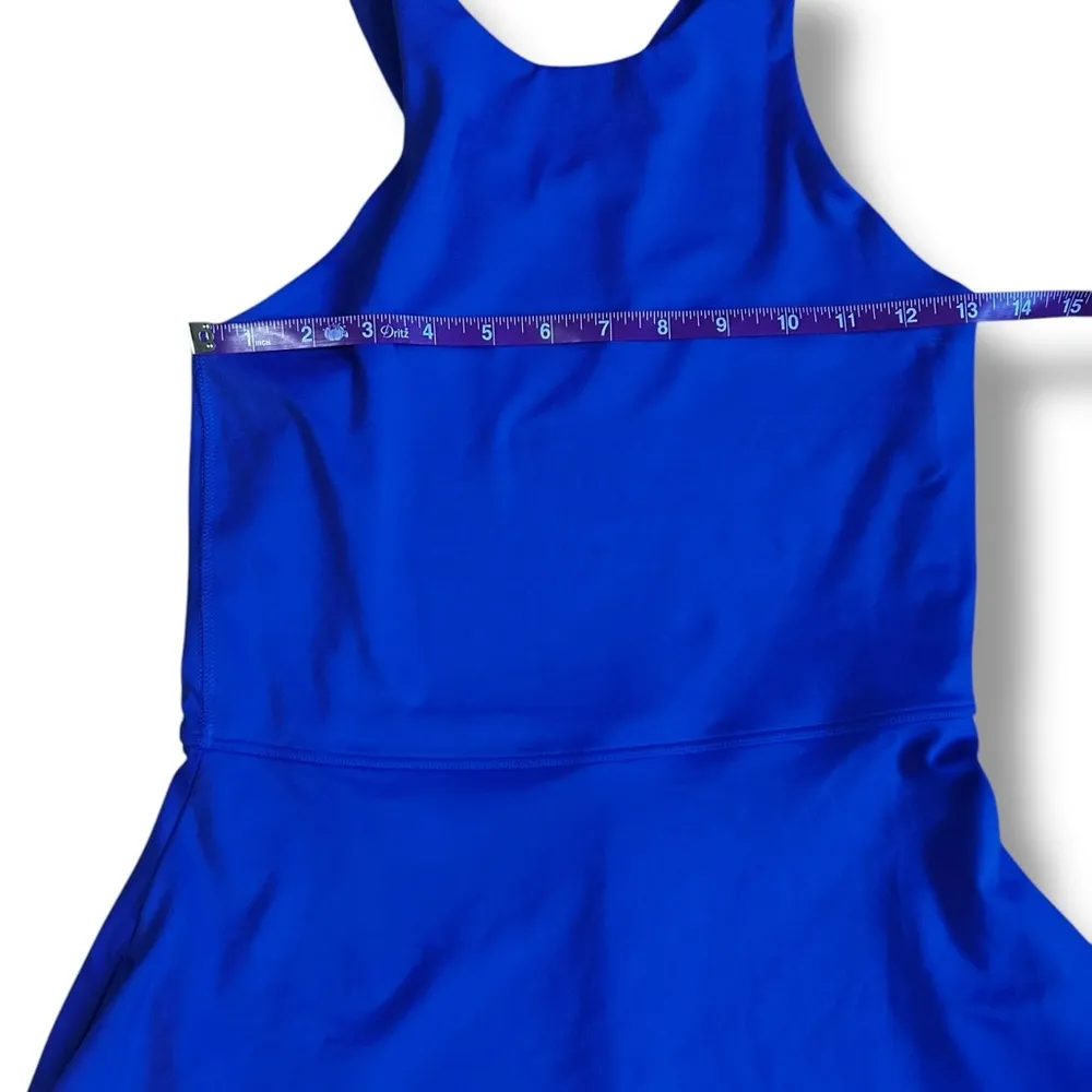 Athleta Conscious Dress Lazurite Blue Size XS Bright Blue Athletic Dress - Image 7