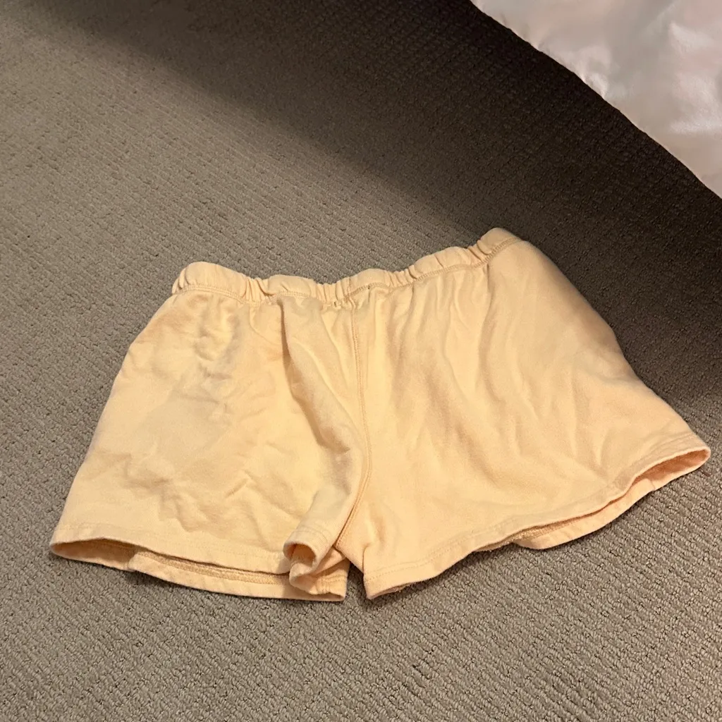 Roots Women's Cream Athletic Shorts - Image 3