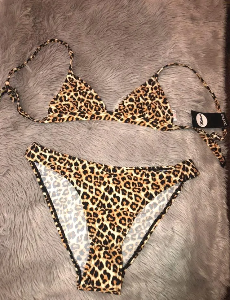 Boohoo Leopard Swim  - Image 3