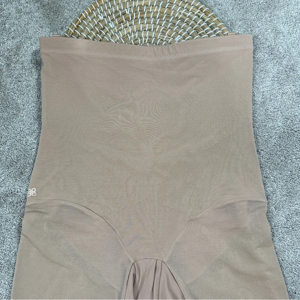 Honeylove SuperPower High Compression Breathable Sculpt Shorts Sand Plus Size 2X - Image 5