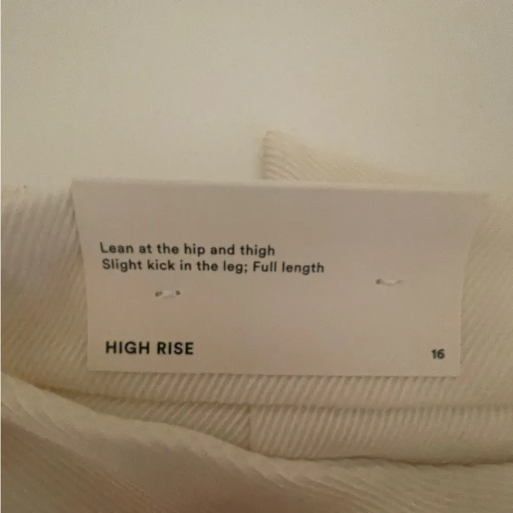 NWT Ann Taylor Dress Pants, Cream, size 16 - Image 7