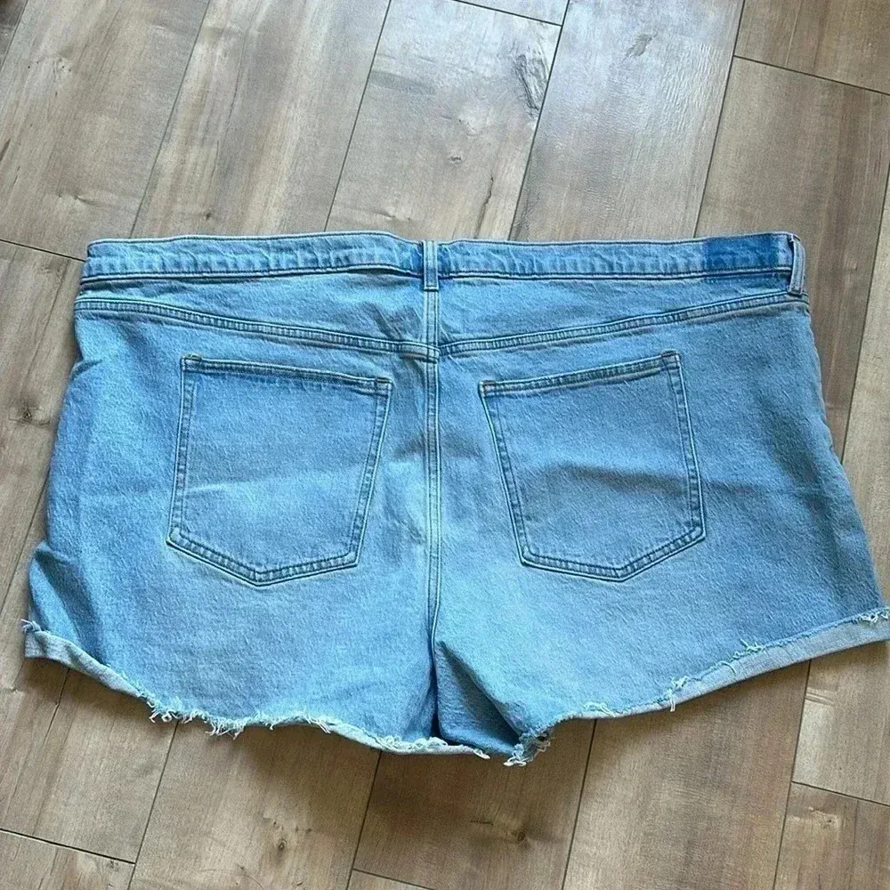 NWT Abercrombie & Fitch The Mom Short High Rise Plus Sz 37/24 - Image 5