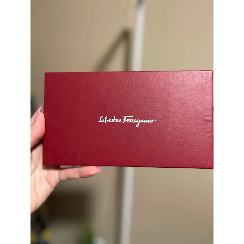 Salvatore Ferragamo Purple Gancini Wallet - Image 2