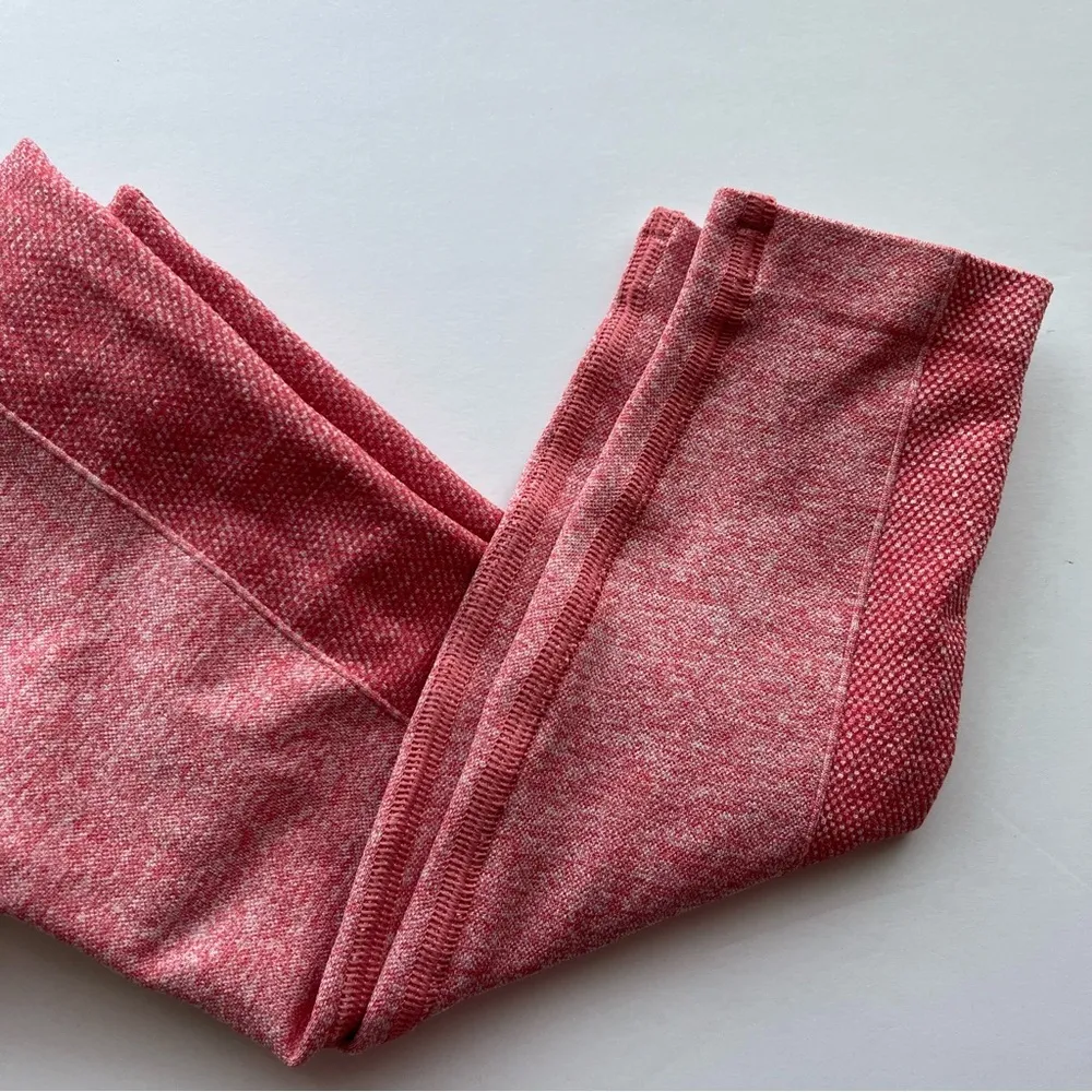 Gymshark • Flex Low Rise Leggings Light Red/Pink - Image 4