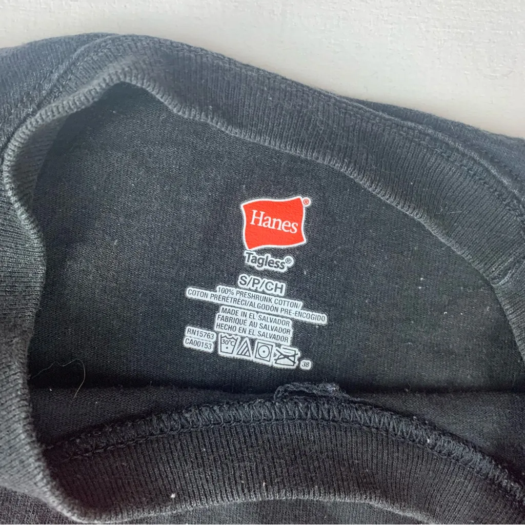 Hooters size small ft meyer beach Florida Classic Black Tagless Tee hanes - Image 3