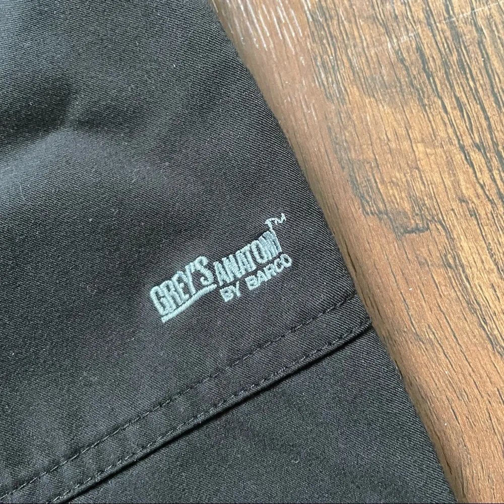 GREY’S ANATOMY black scrubs-drawstring pants - Image 4