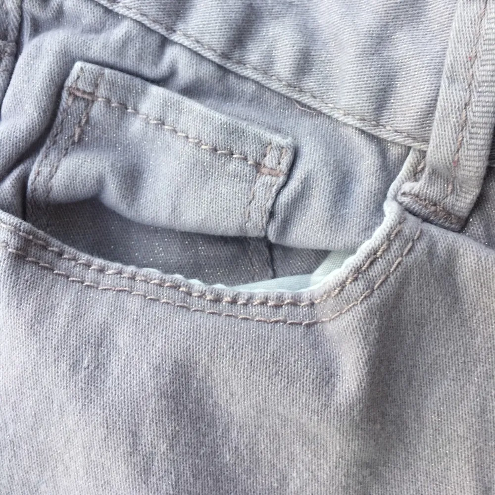 Light Purple Glitter Vanilla Star Skinny Jeans - Image 2