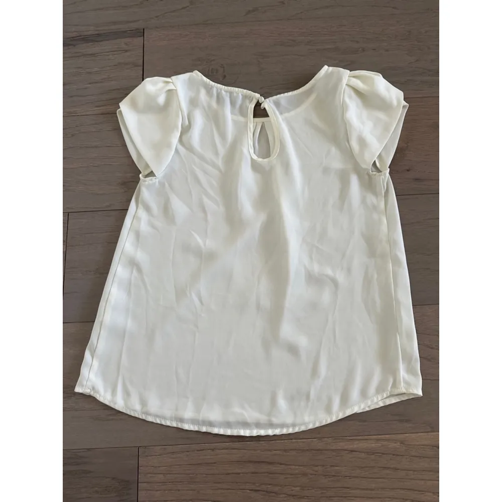 PaperMoon  Blouse Top Size XSP Ivory - Image 8