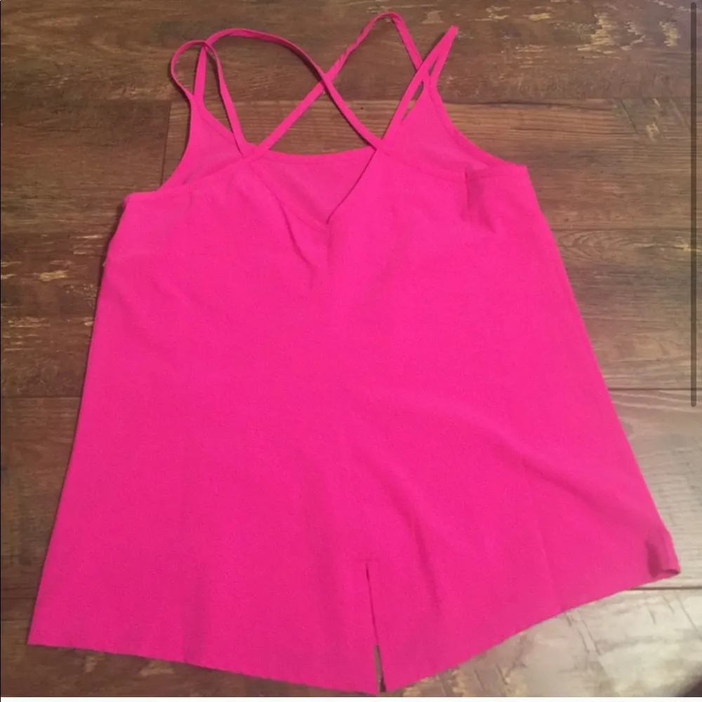 Pink Cross Strap Athleta Tank - Image 7